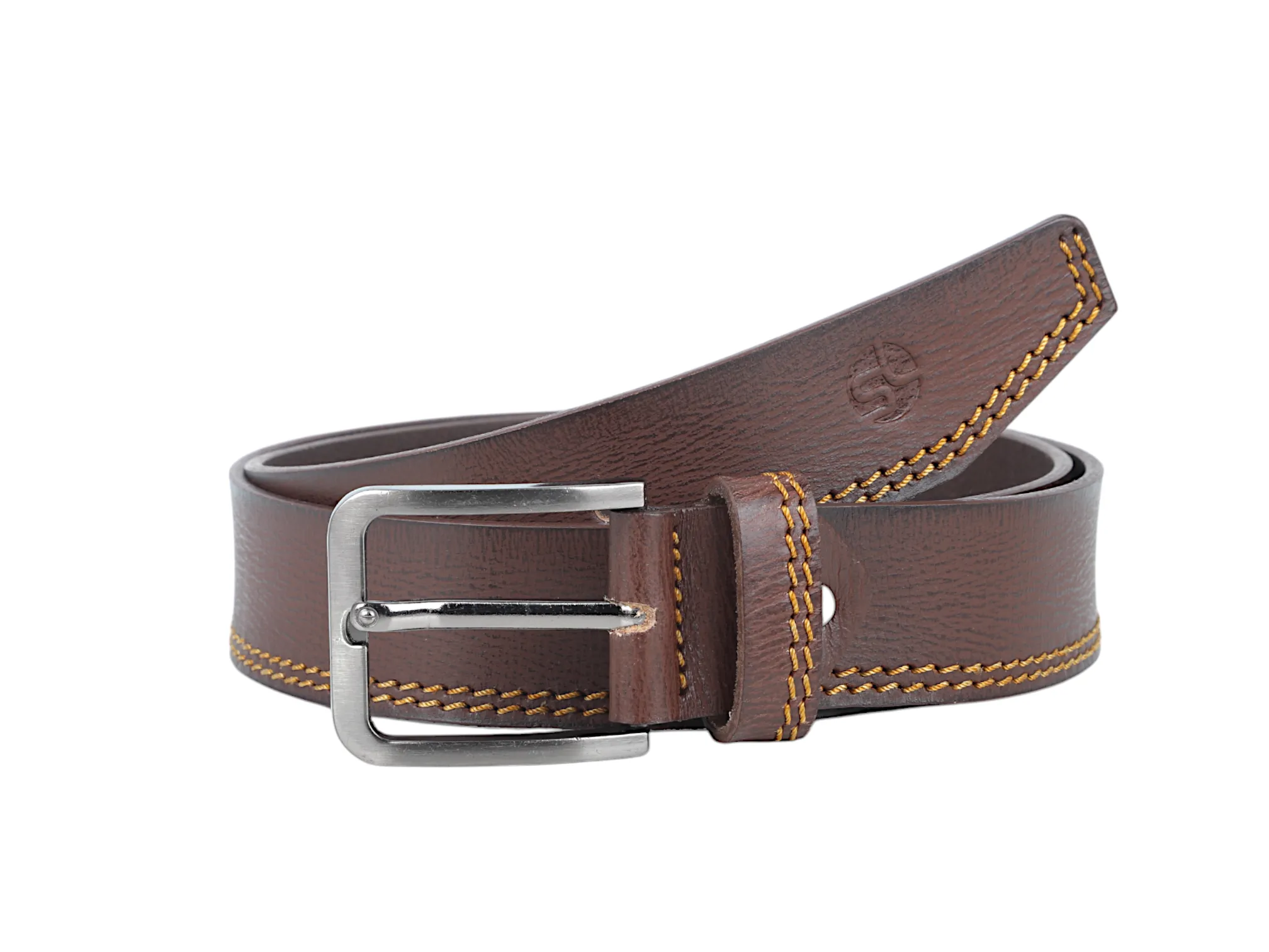 MENS LEATHER CASUAL BELT 996442