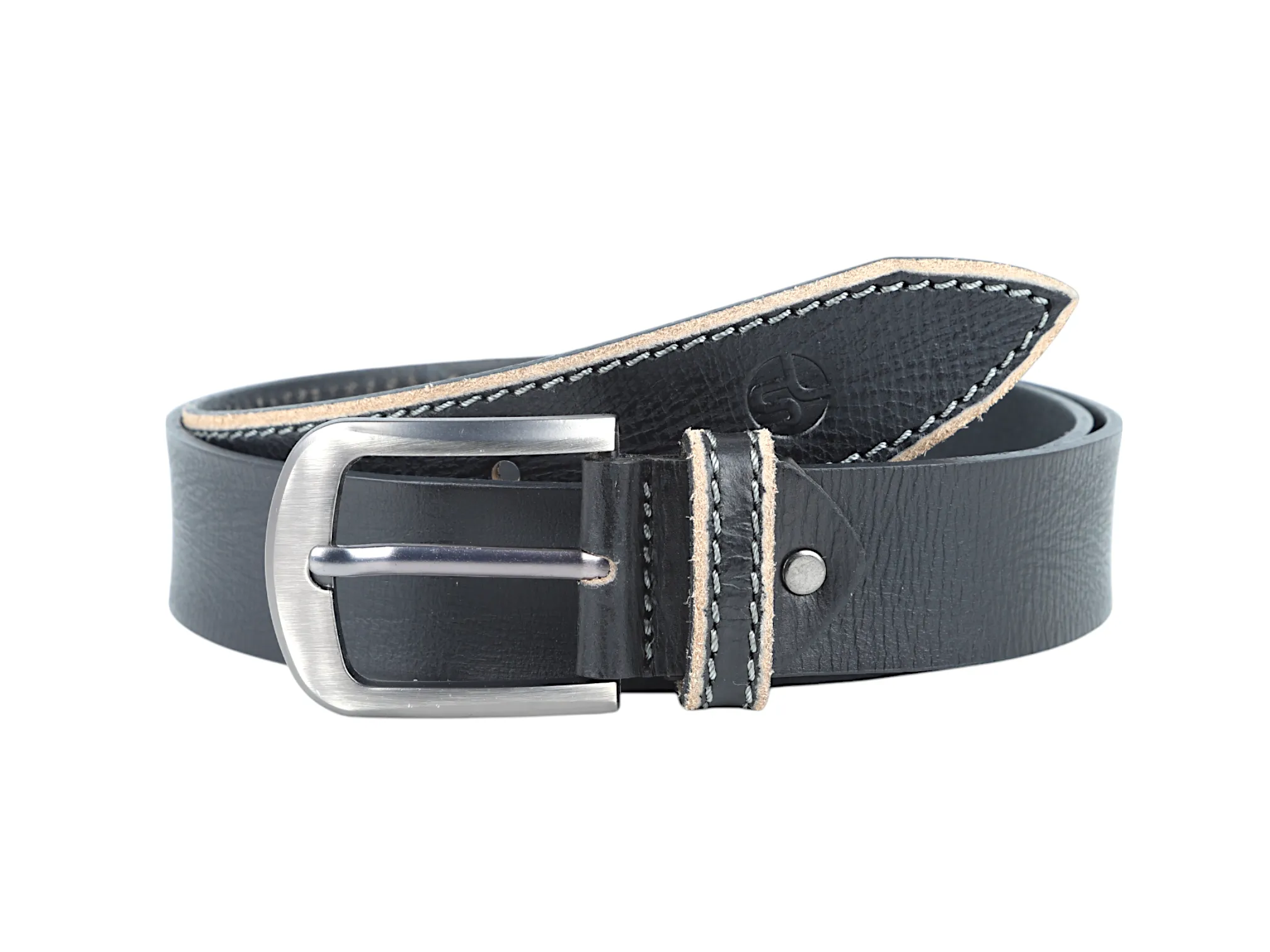 MENS LEATHER CASUAL BELT 996444