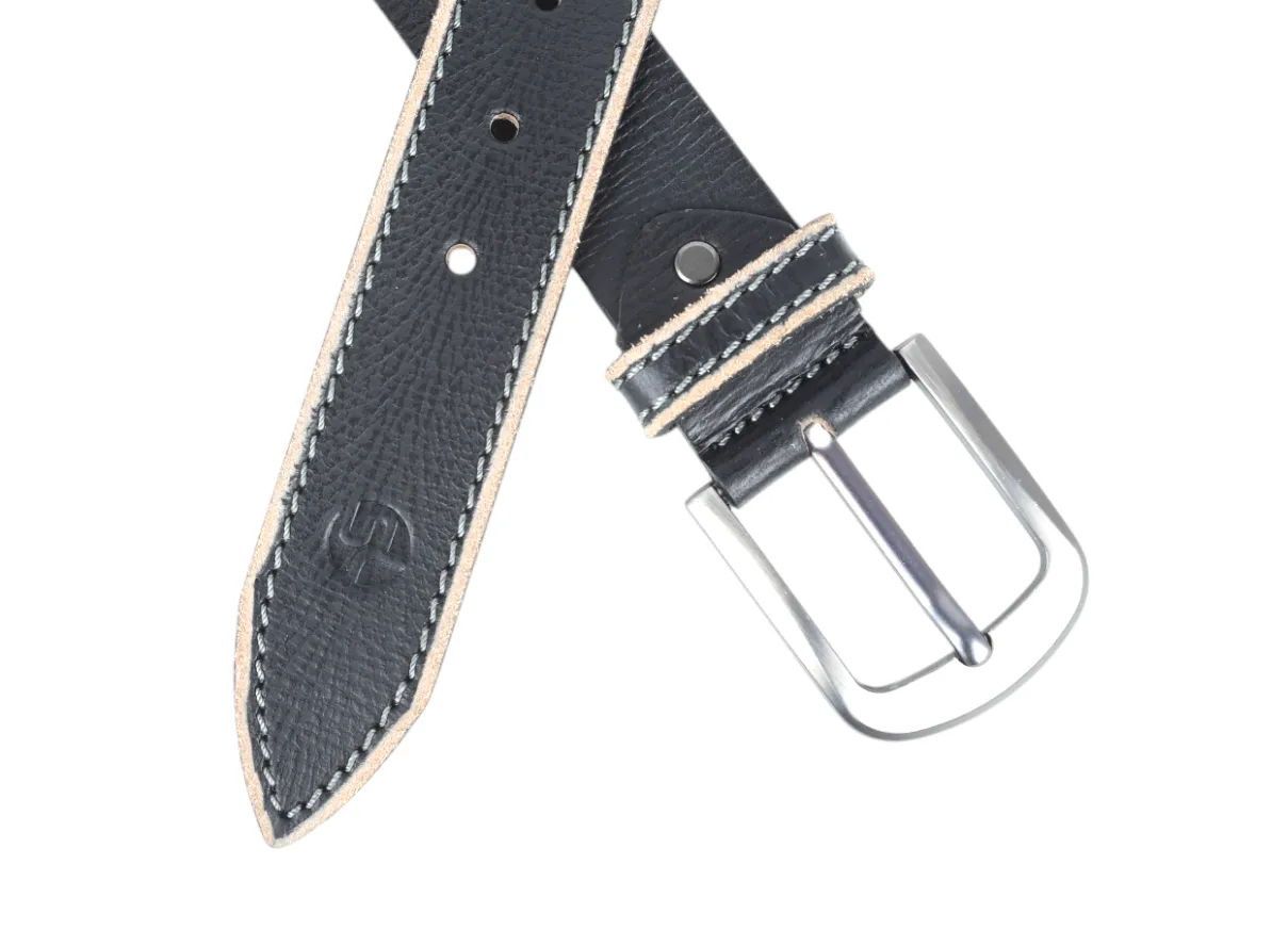 MENS LEATHER CASUAL BELT 996444