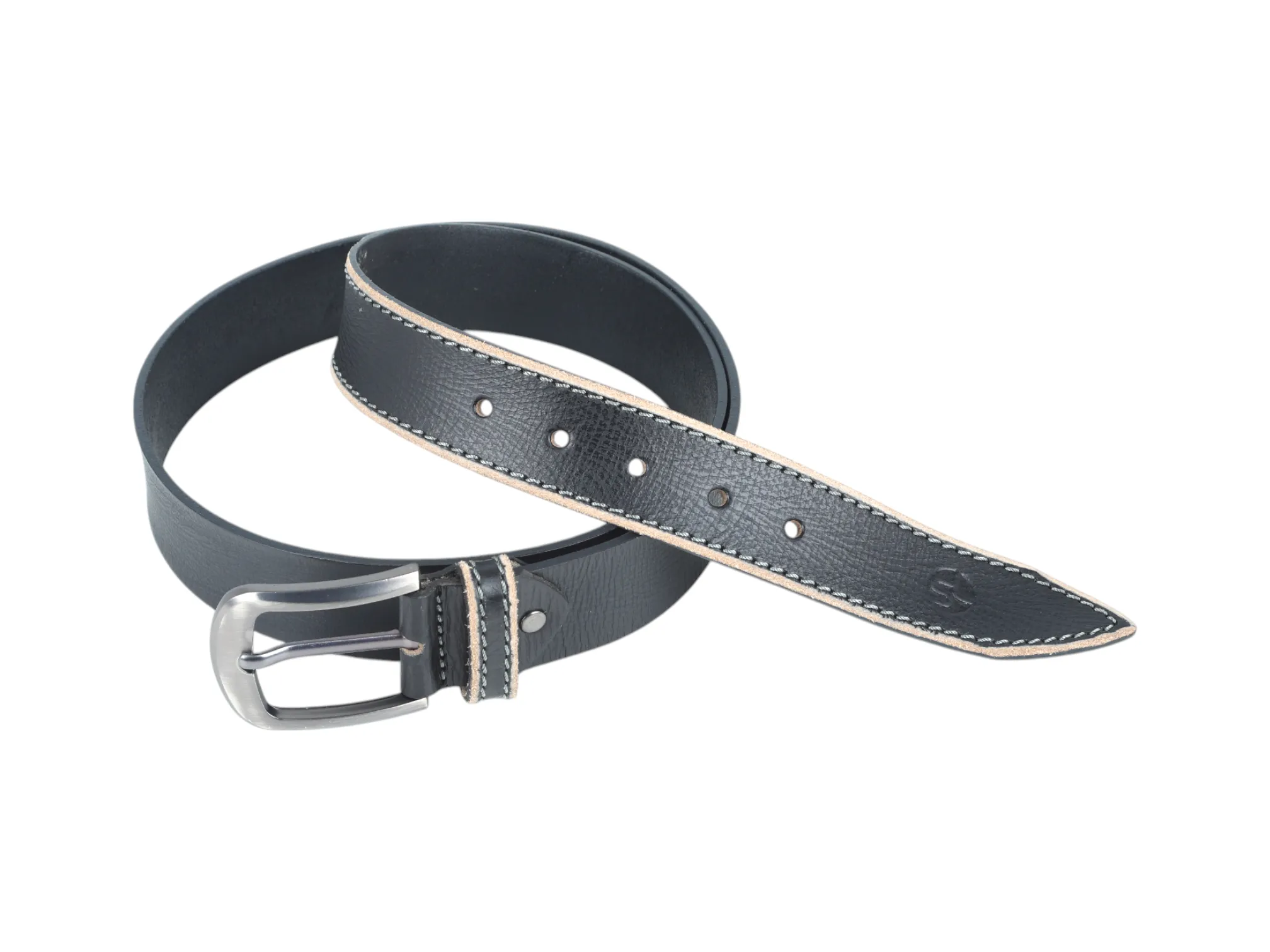 MENS LEATHER CASUAL BELT 996444