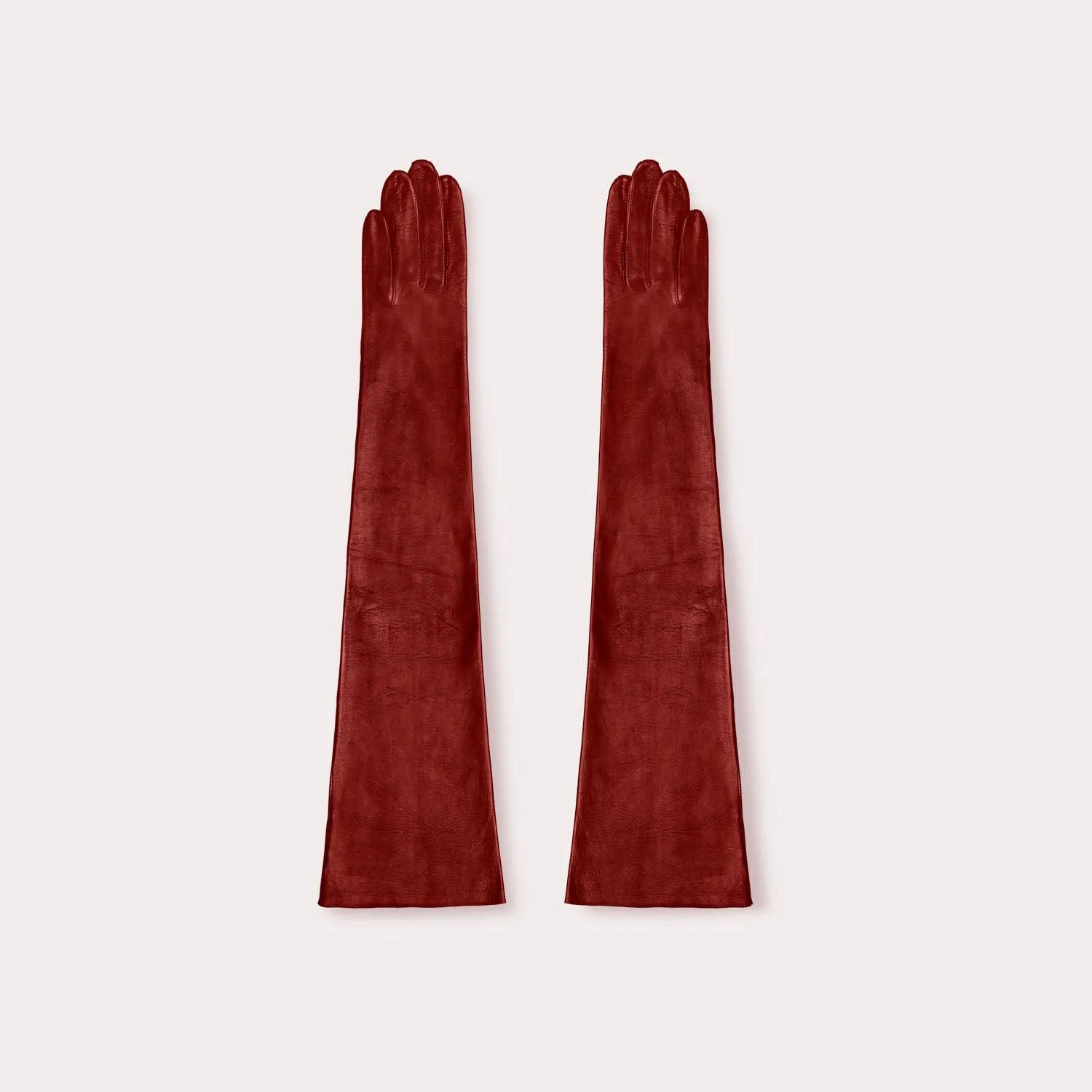 Men's Leather Stacked Opera Glove