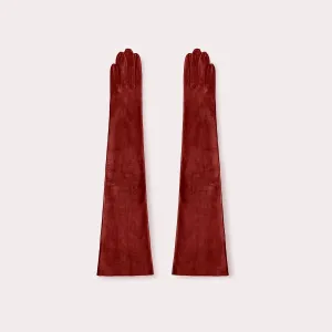 Men's Leather Stacked Opera Glove