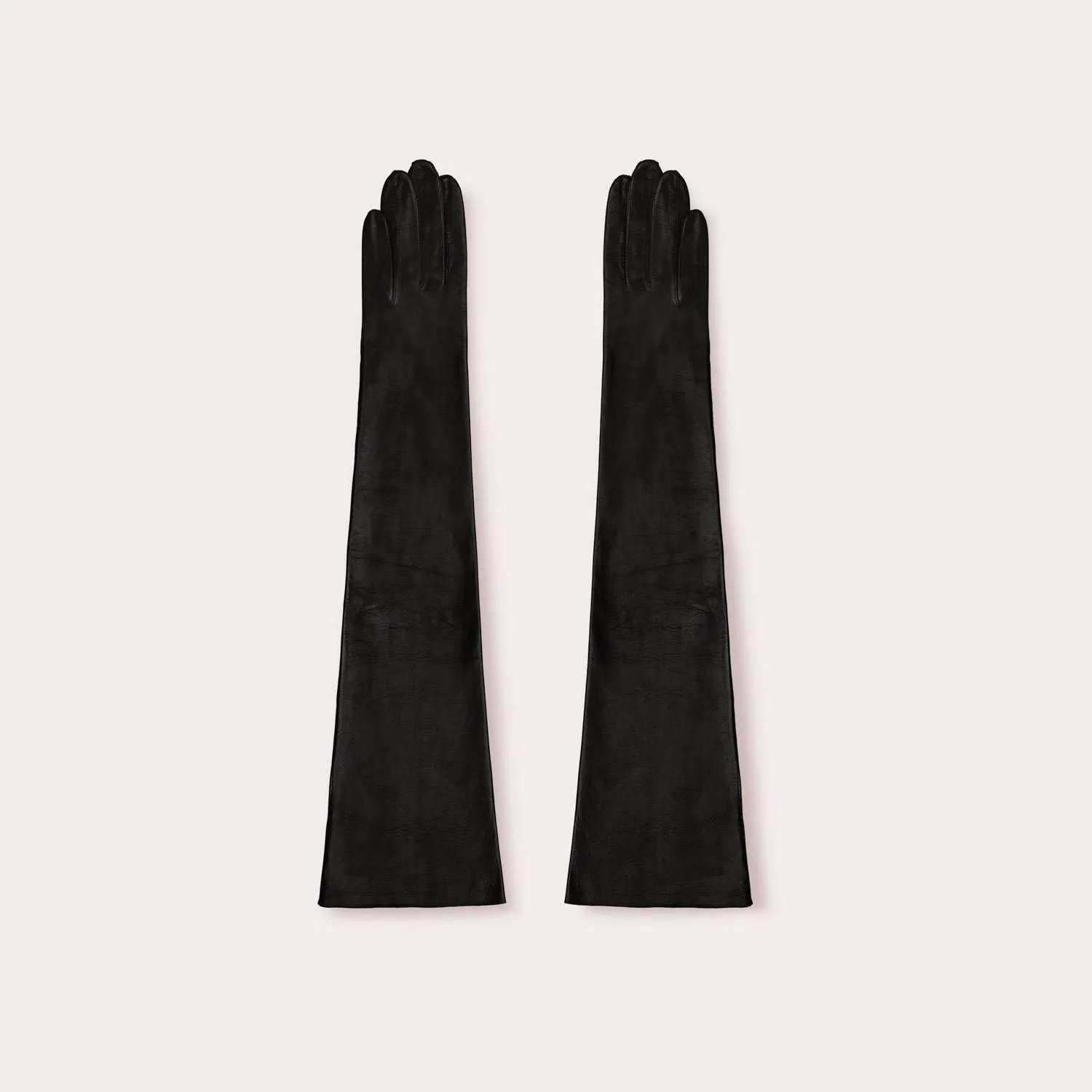 Men's Leather Stacked Opera Glove