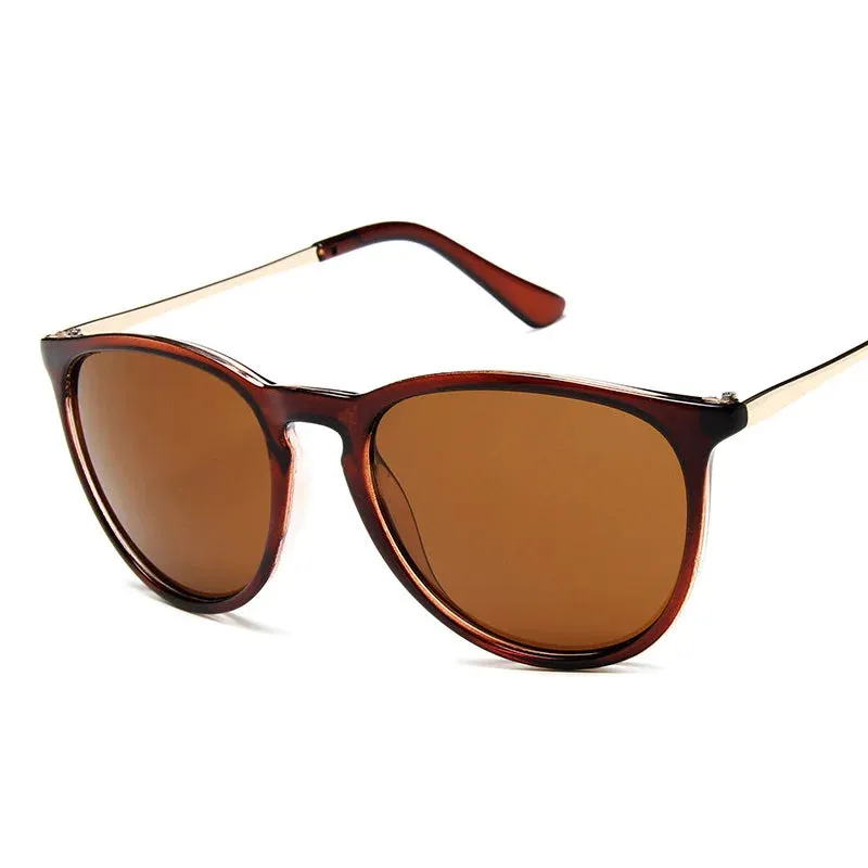 Men’s Round Cat Eye Sunglasses