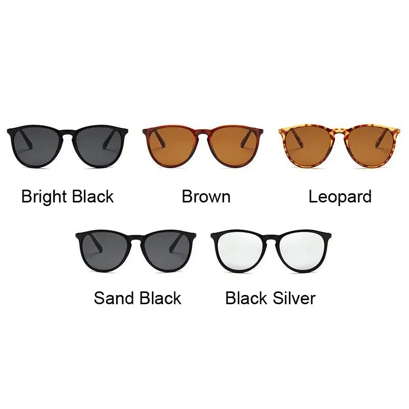 Men’s Round Cat Eye Sunglasses