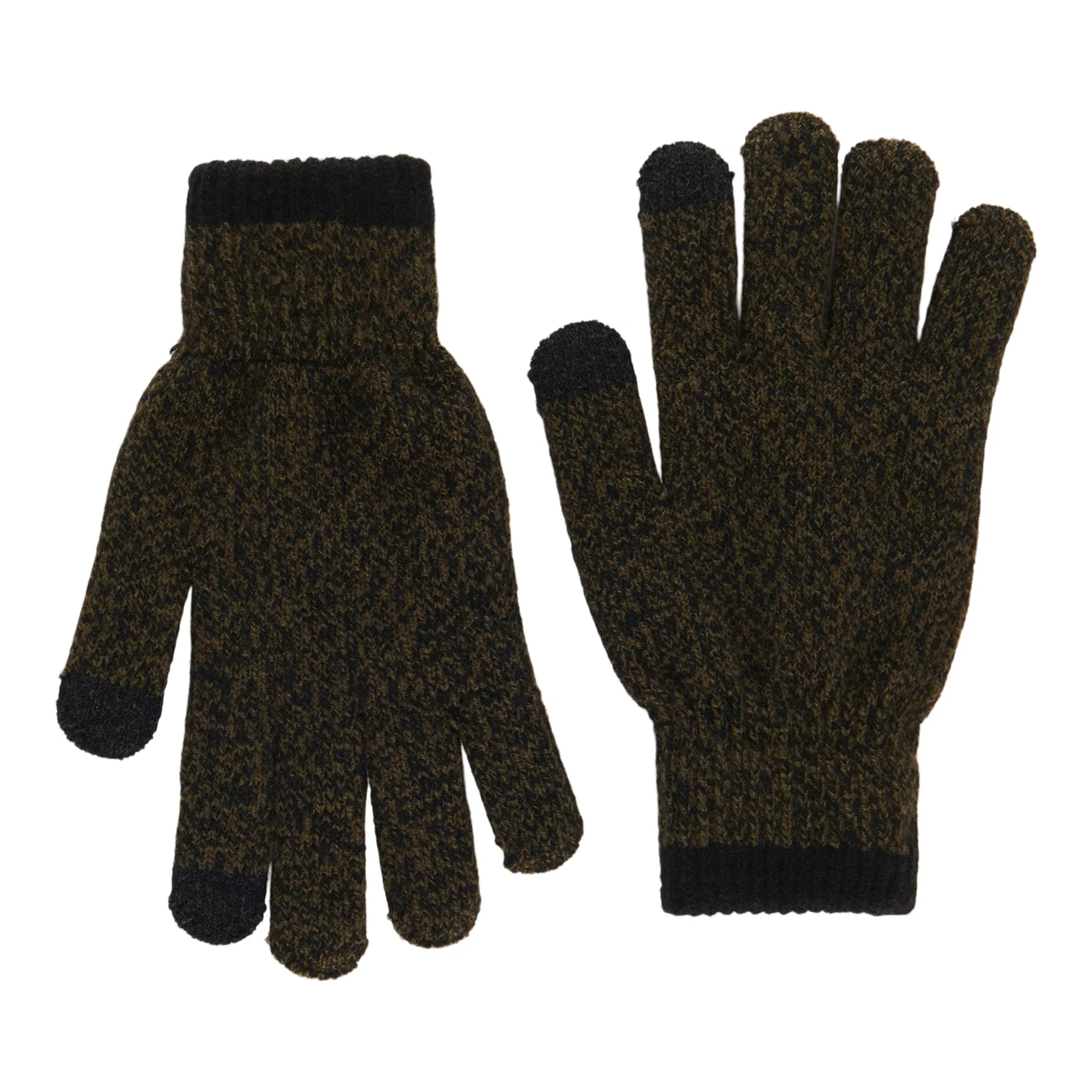 Men's Touchscreen Brushed Gloves