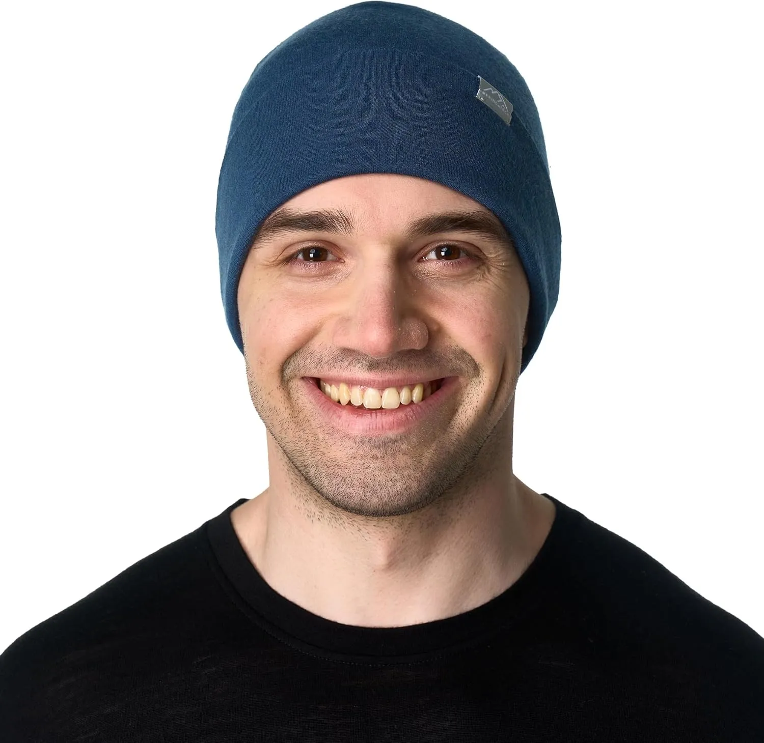 Merino Wool Beanie Men and Women  Cuff Merino Wool Hats for Men and Women - Unisex Adult Beanie Hat and Socks