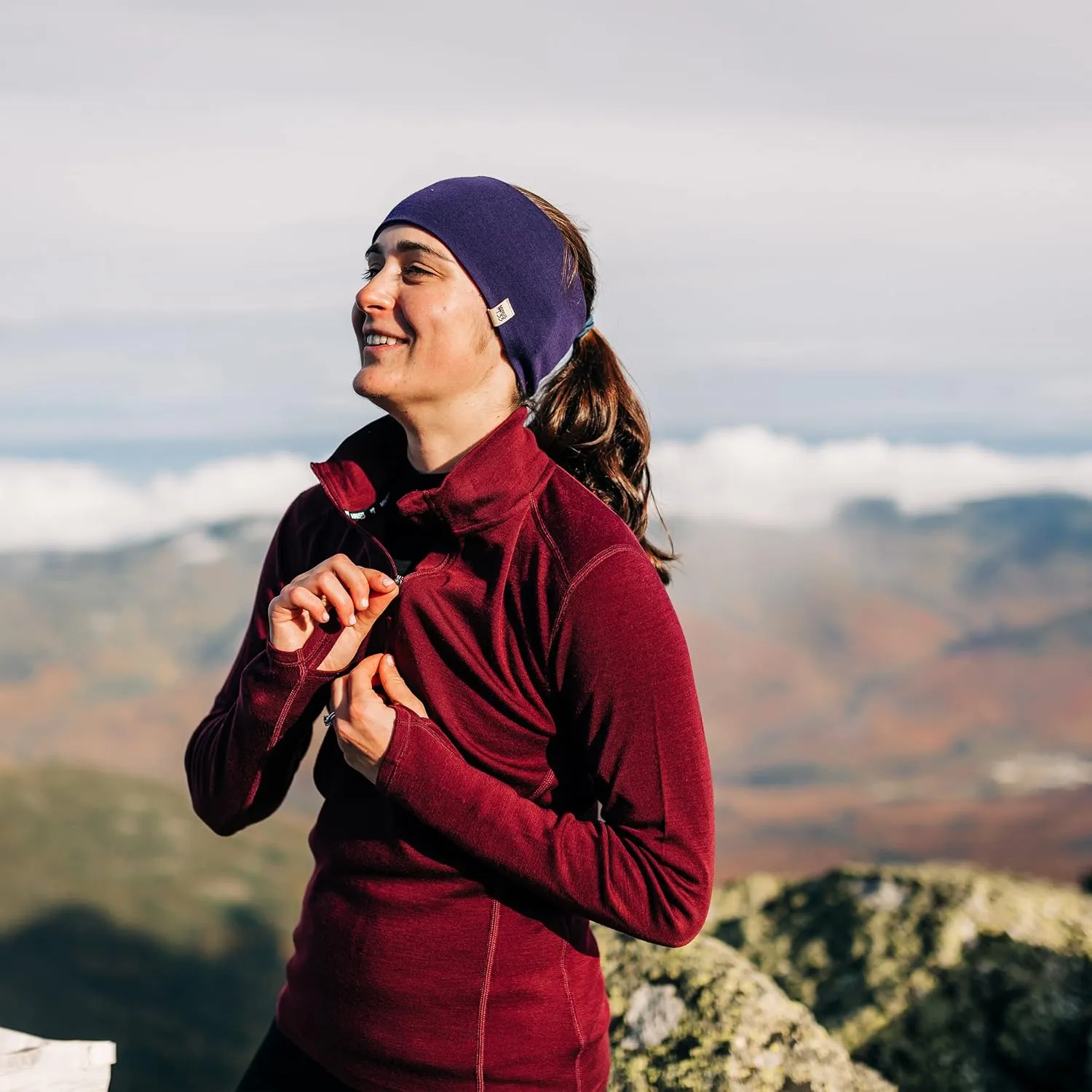 Merino Wool Reversible Headband