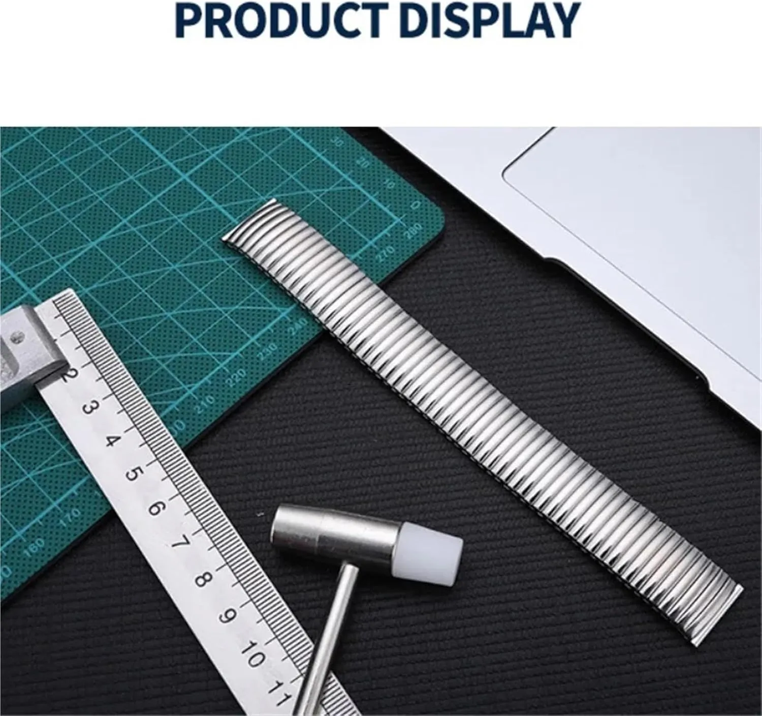 Metal Elastic Strap 12 14 16 18 20 22mm Expansion Watch Band Men Women Universal Replacement