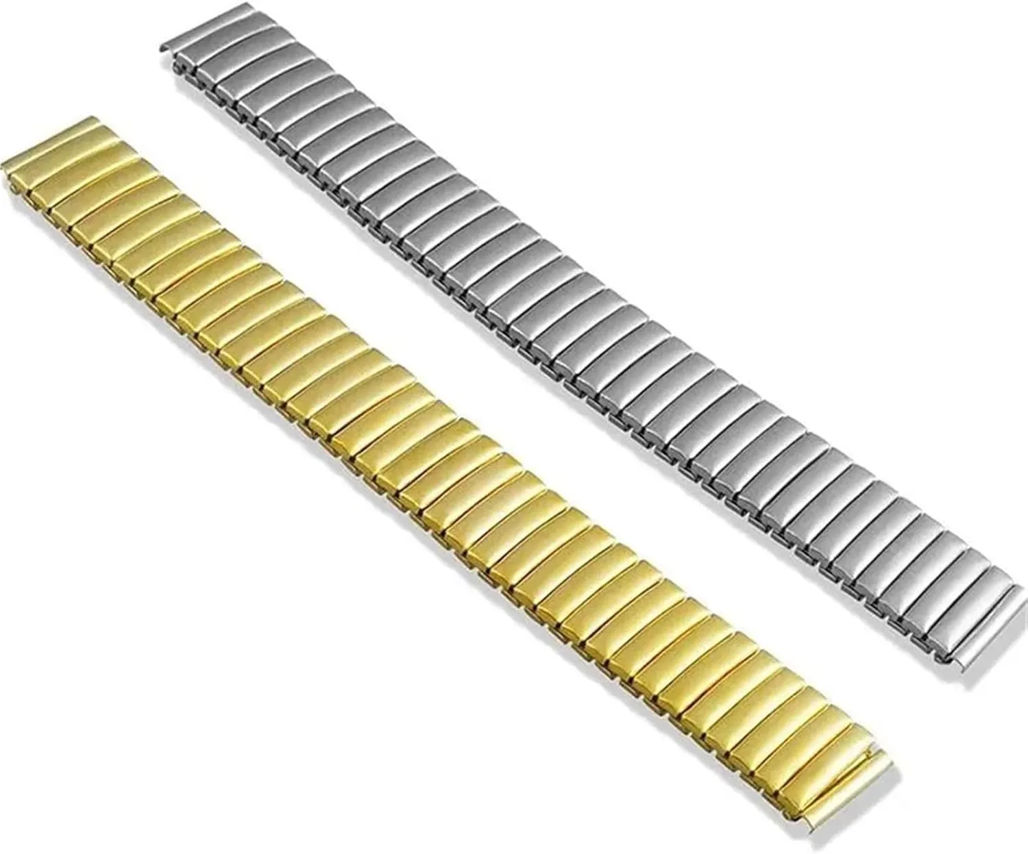 Metal Elastic Strap 12 14 16 18 20 22mm Expansion Watch Band Men Women Universal Replacement