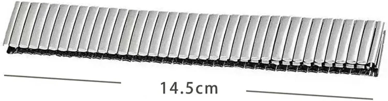 Metal Elastic Strap 12 14 16 18 20 22mm Expansion Watch Band Men Women Universal Replacement