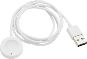 Michael Kors Access Smartwatch Charger - White (Model: MKT0002) Compatible with Gen 4 MKGO, Gen 4 Runway, Gen 4 Sofie, Gen 5 Lexington and Gen 5 Bradshaw
