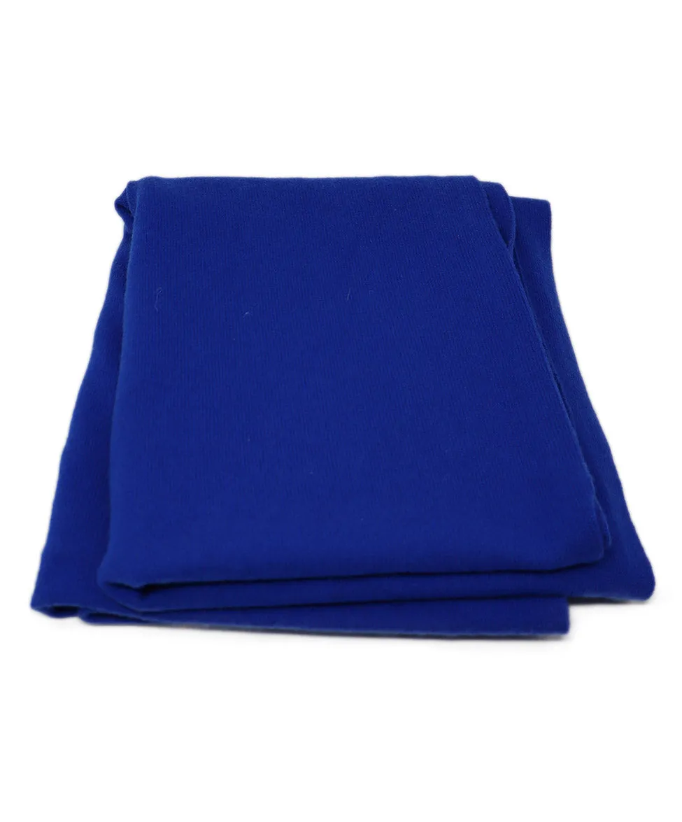 Michael Kors Royal Blue Cashmere Scarf