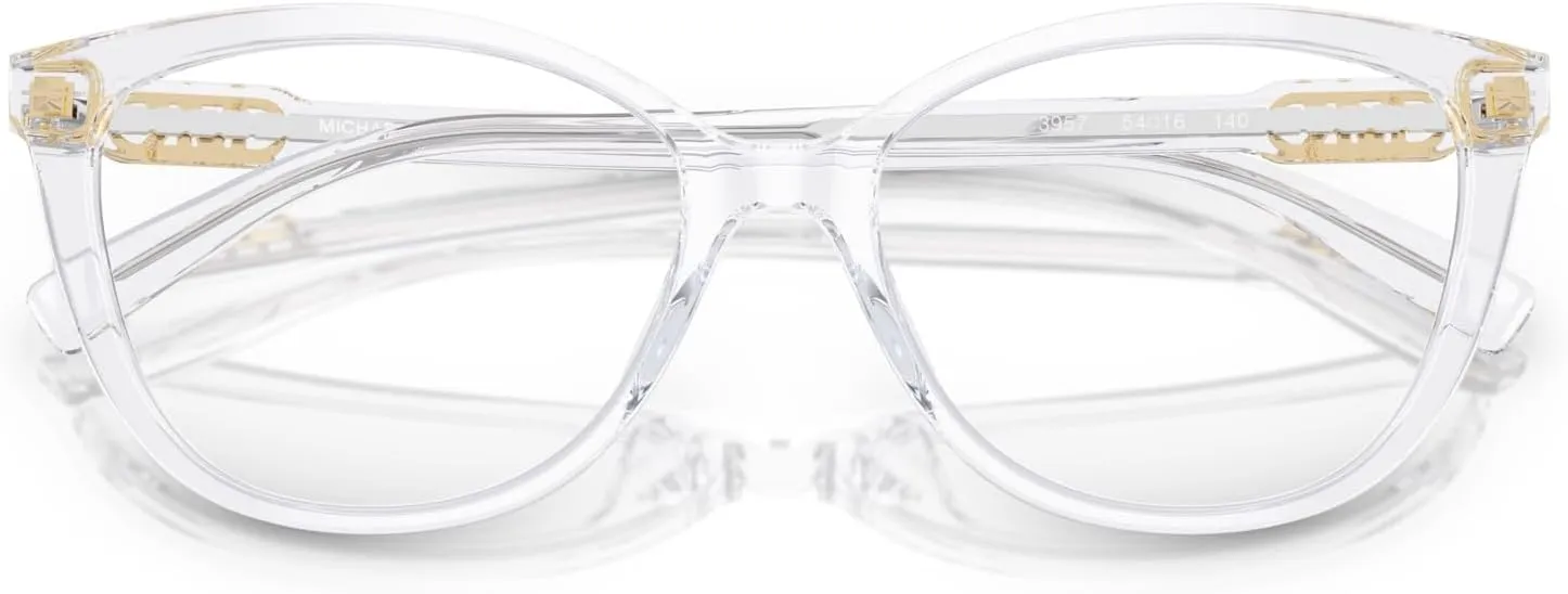 Michael Kors Women's Mk4109u Westminster Universal Fit Cat Eye Prescription Eyewear Frames