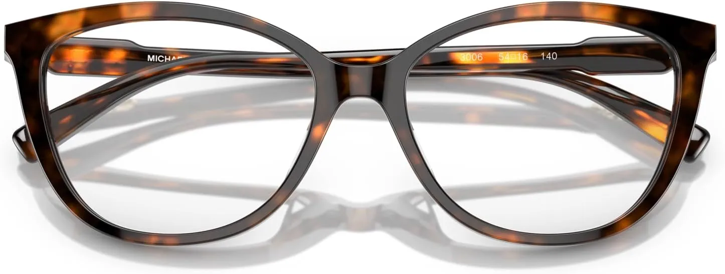 Michael Kors Women's Mk4109u Westminster Universal Fit Cat Eye Prescription Eyewear Frames