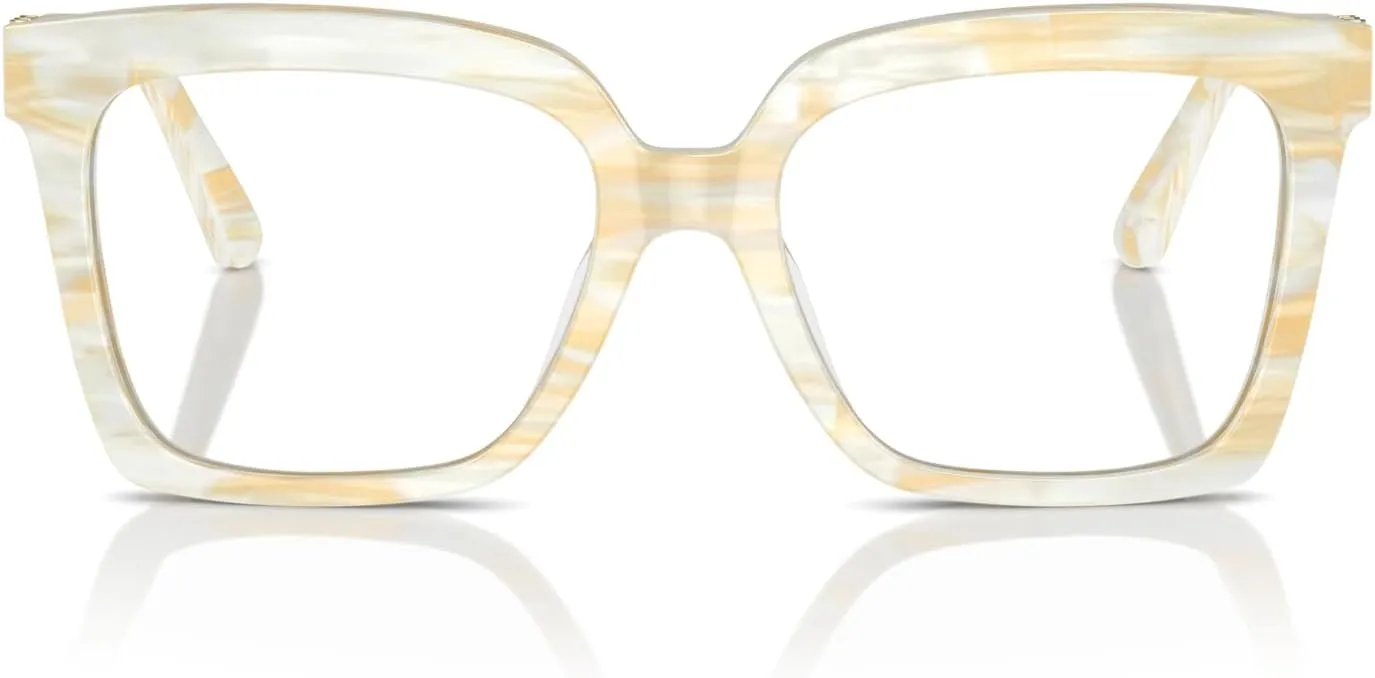 Michael Kors Women's Mk4119u Nassau Universal Fit Square Prescription Eyewear Frames