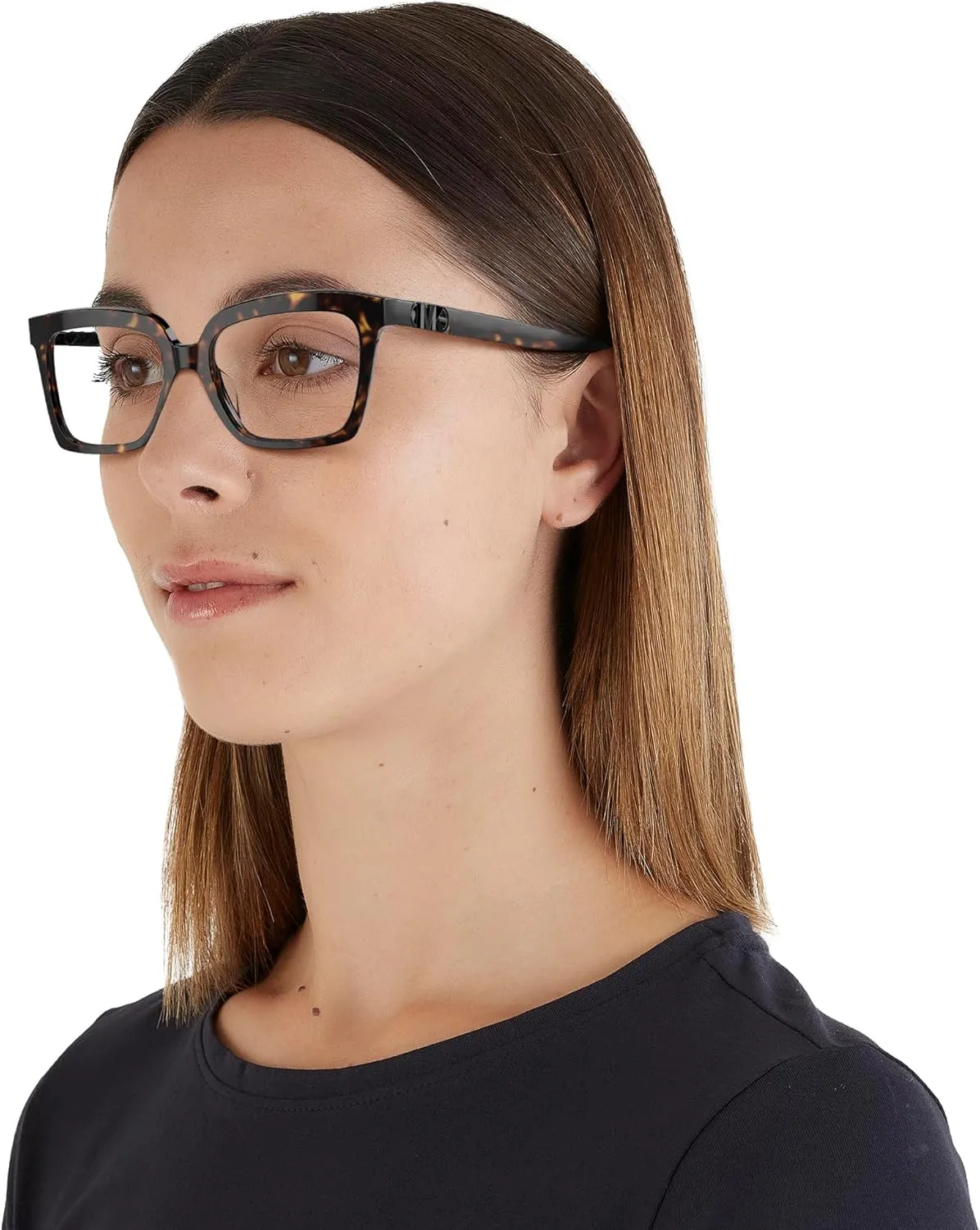 Michael Kors Women's Mk4119u Nassau Universal Fit Square Prescription Eyewear Frames