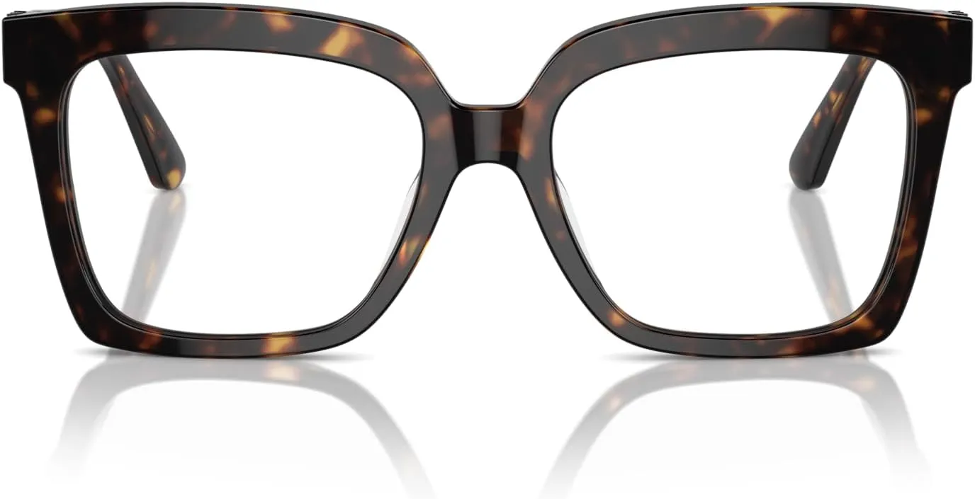Michael Kors Women's Mk4119u Nassau Universal Fit Square Prescription Eyewear Frames