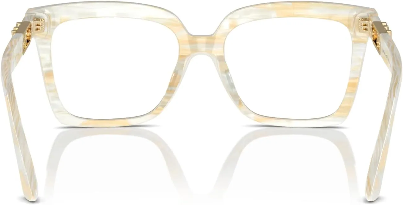 Michael Kors Women's Mk4119u Nassau Universal Fit Square Prescription Eyewear Frames
