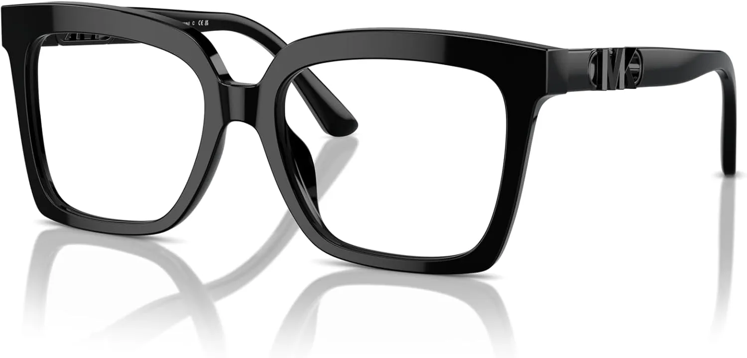 Michael Kors Women's Mk4119u Nassau Universal Fit Square Prescription Eyewear Frames