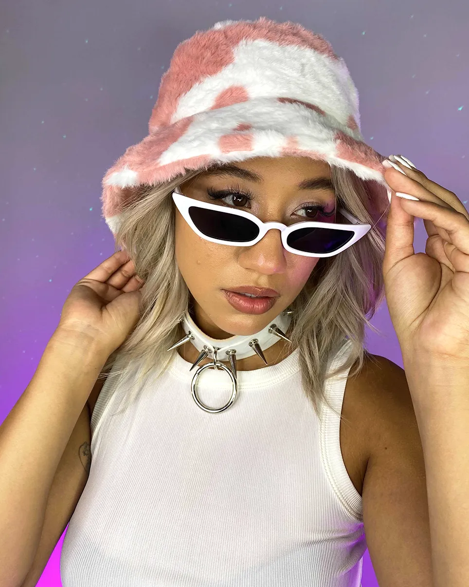 Milk and Honey Furry Bucket Hat
