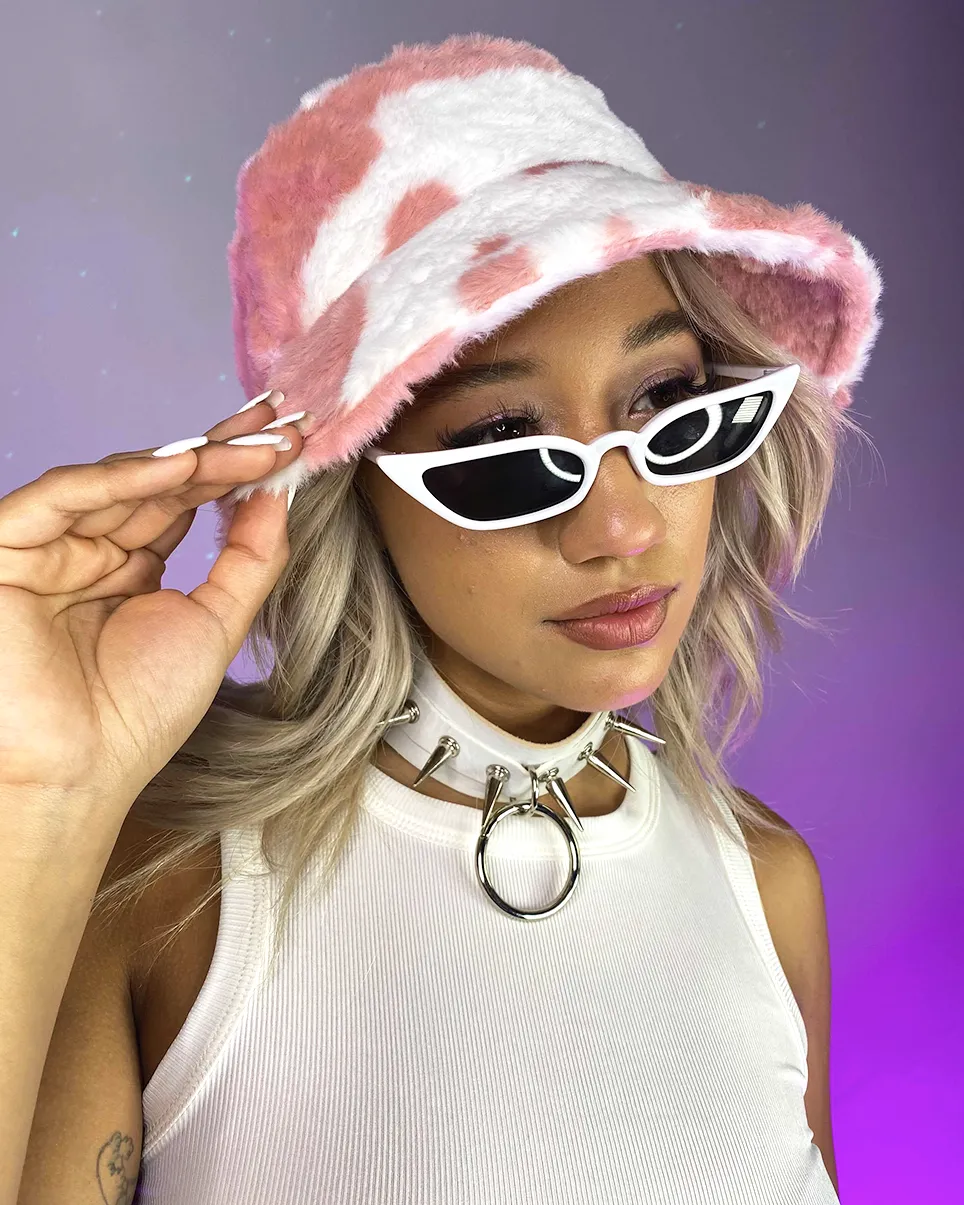 Milk and Honey Furry Bucket Hat