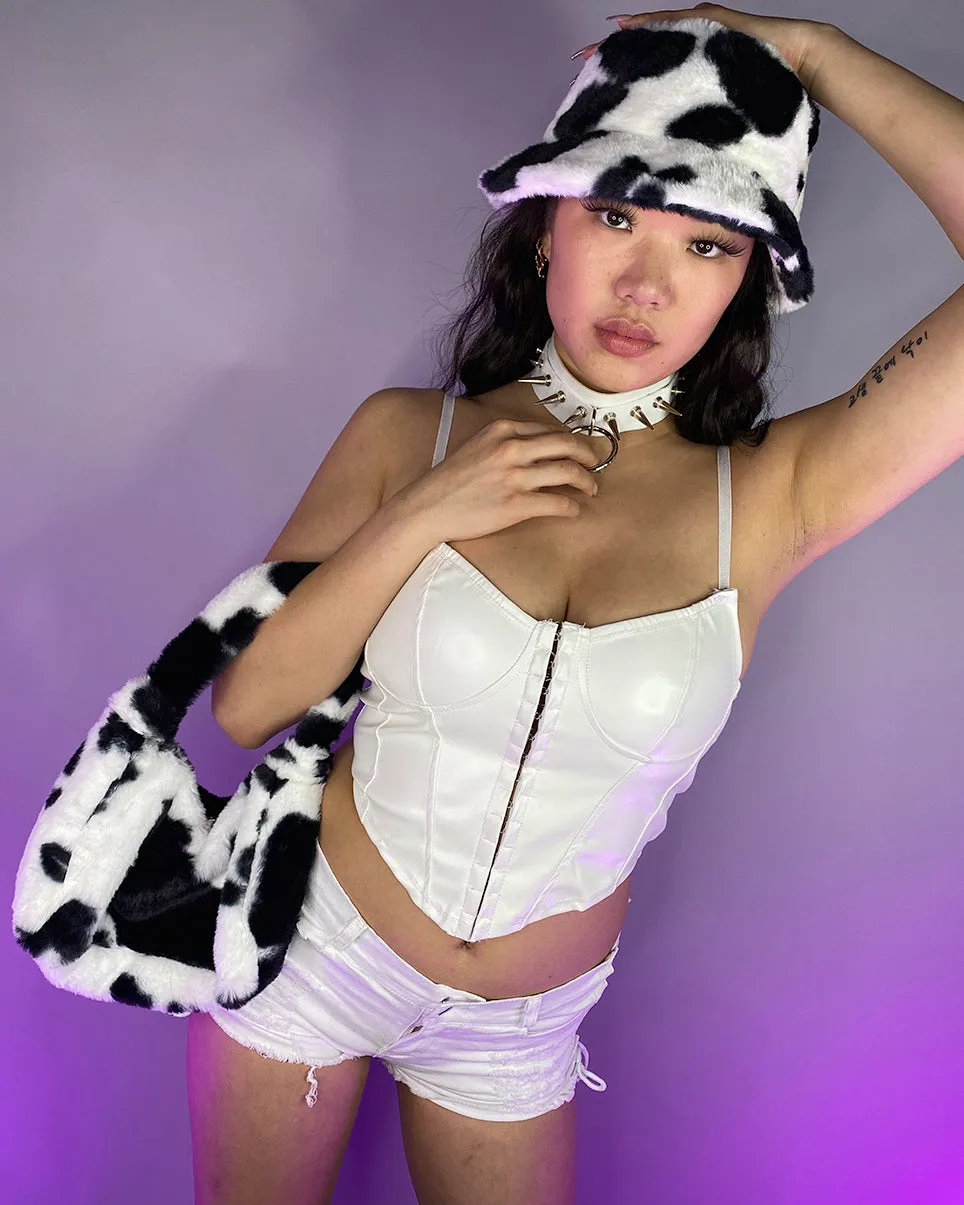 Milk and Honey Furry Bucket Hat