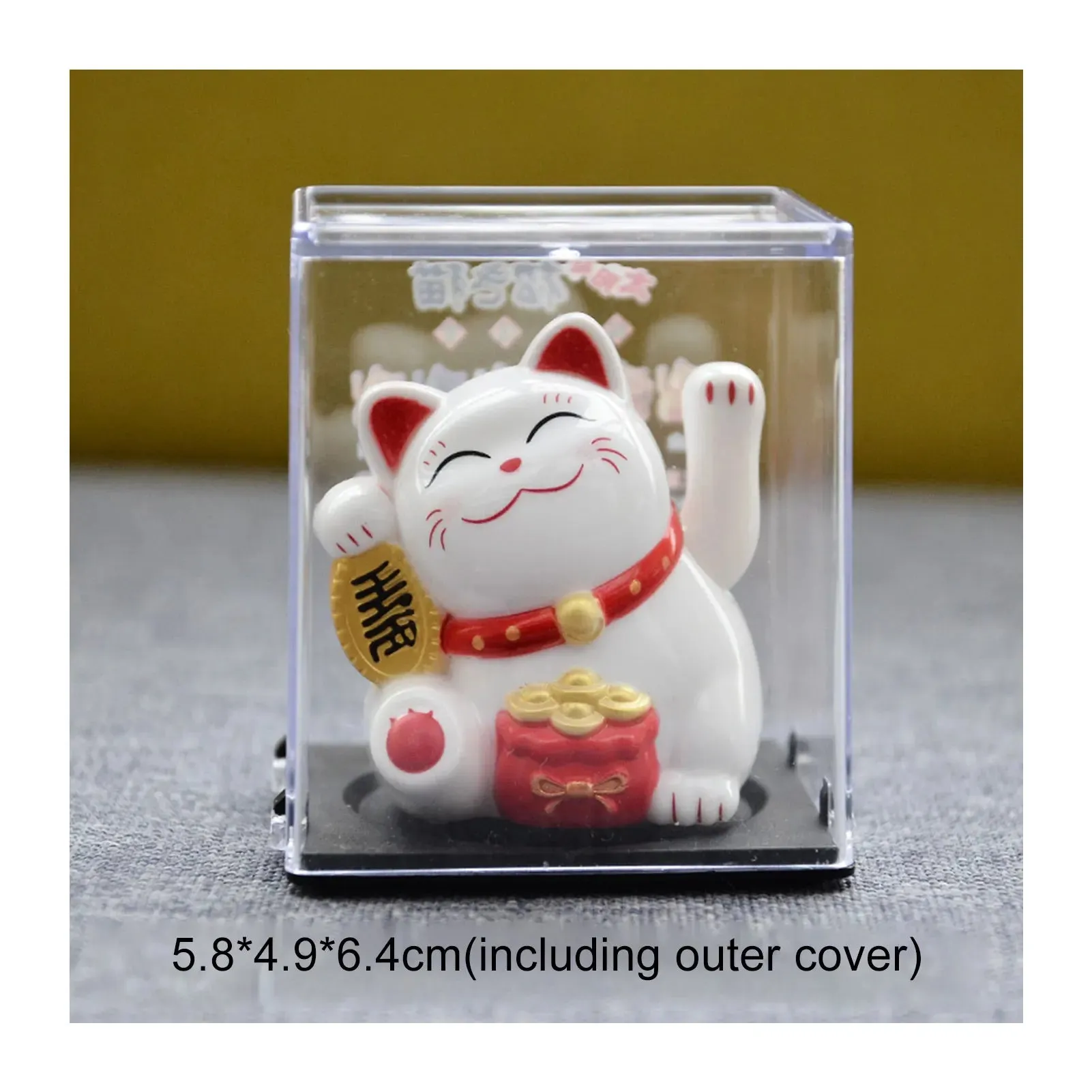 Mini Waving Japanese Lucky Cat