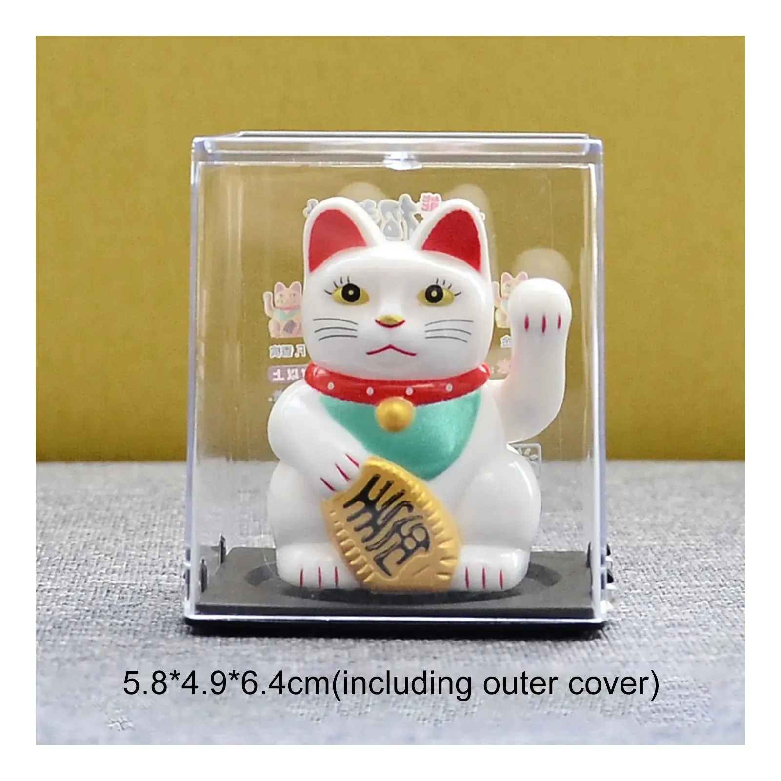 Mini Waving Japanese Lucky Cat