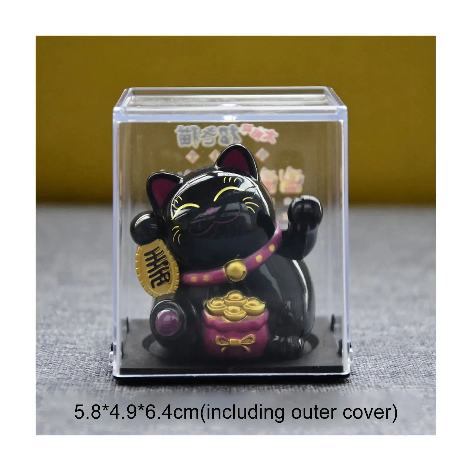 Mini Waving Japanese Lucky Cat
