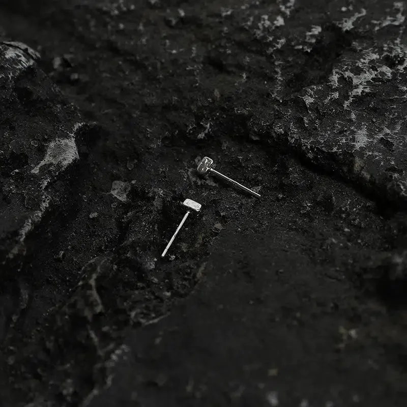 Minimalist Geometric Stud Earrings