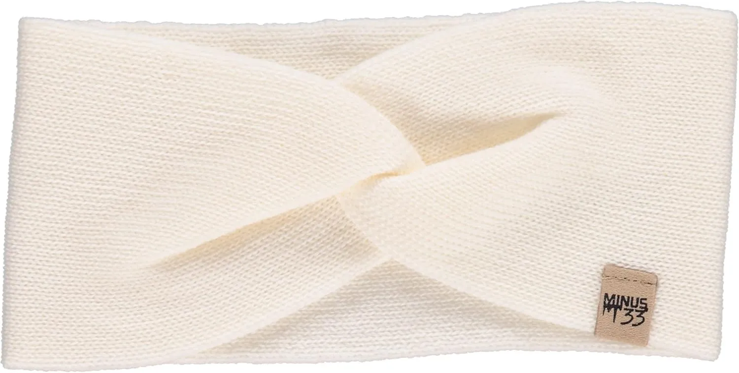 Minus33 Everyday Knit Twist Headband- 100% Merino Wool - Midweight Women's Warm Headband - Winter Ear Warmers