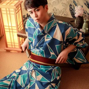 Modern Men's Kimono 'Toyoashi'