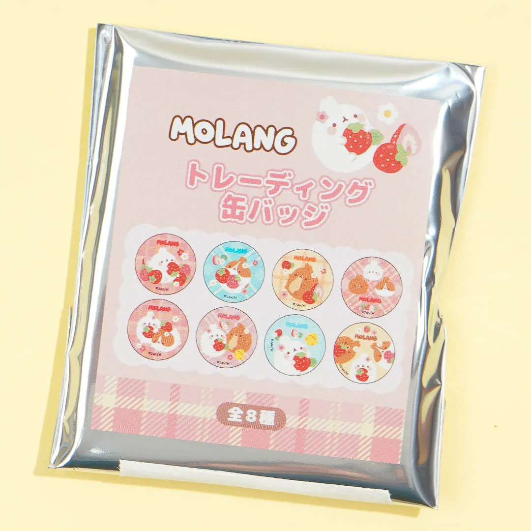 Molang Strawberry Lover Badge
