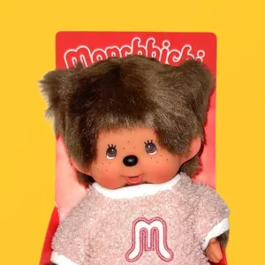 Monchhichi Doll - Fluffy Sweater Girl