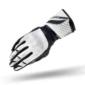 MONDE WHITE - Women's Motorcycle Leather Gloves