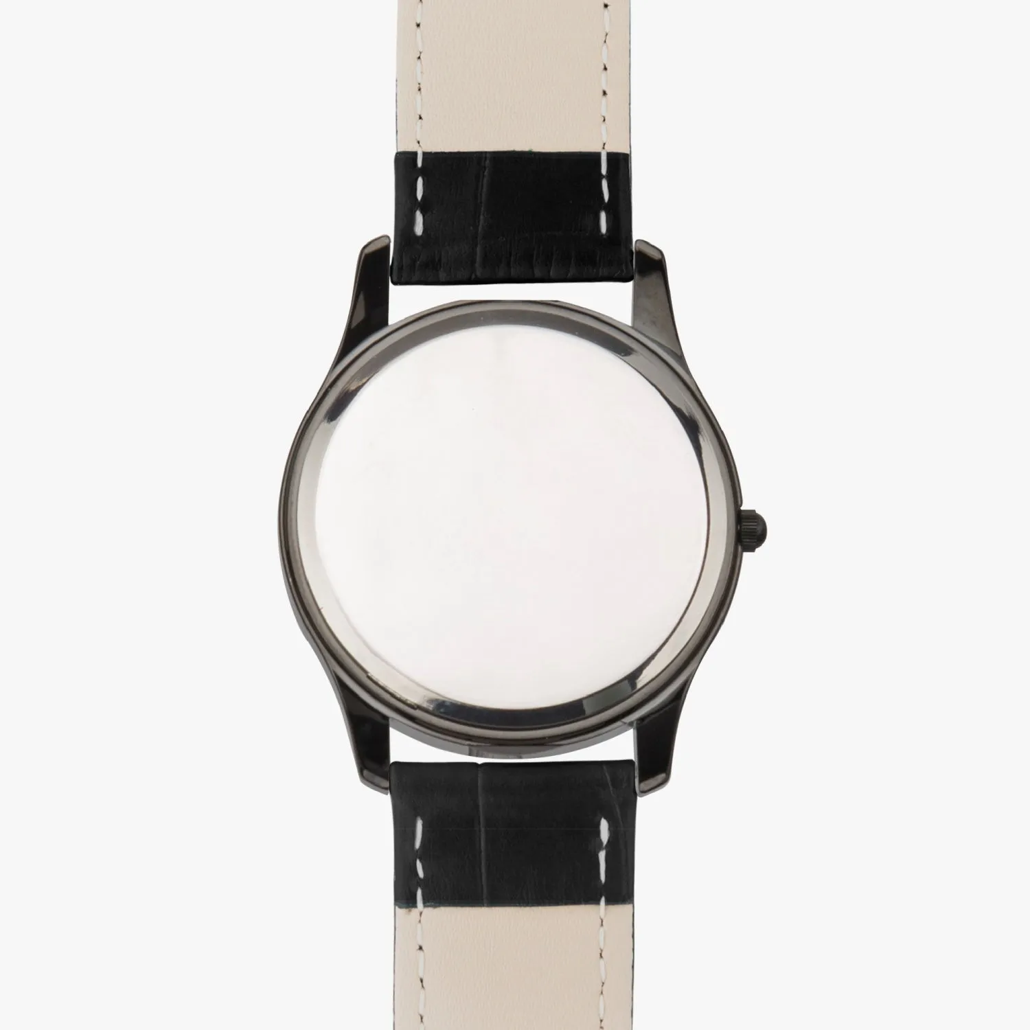 Montre à quartz classique de type noir "Déluge en bocal" (149)