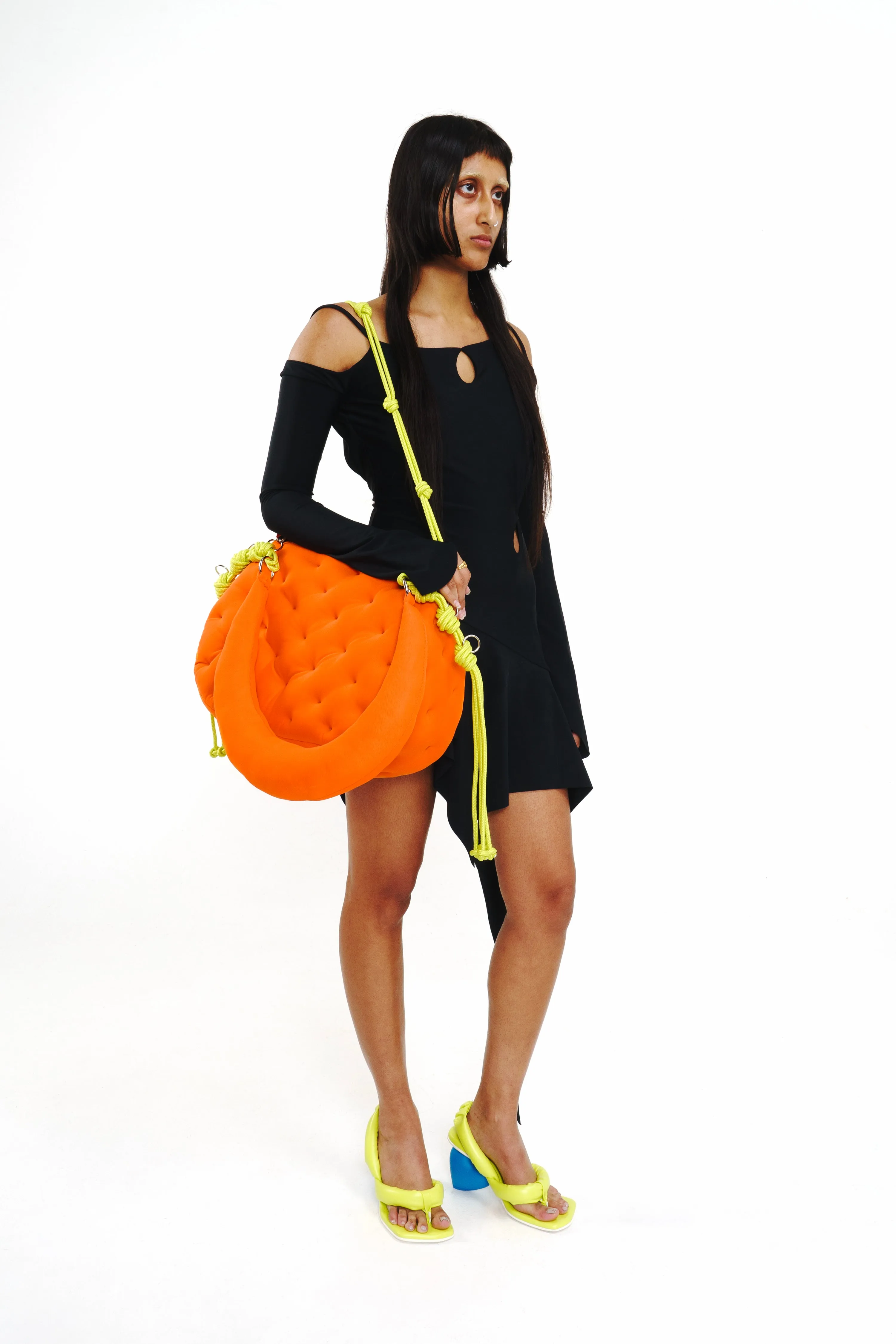 Moonflower Shoulder Bag - Orange