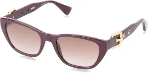 MOSCHINO Brown Cat Eye Ladies Sunglasses MOS130/S 0LHF/HA 55