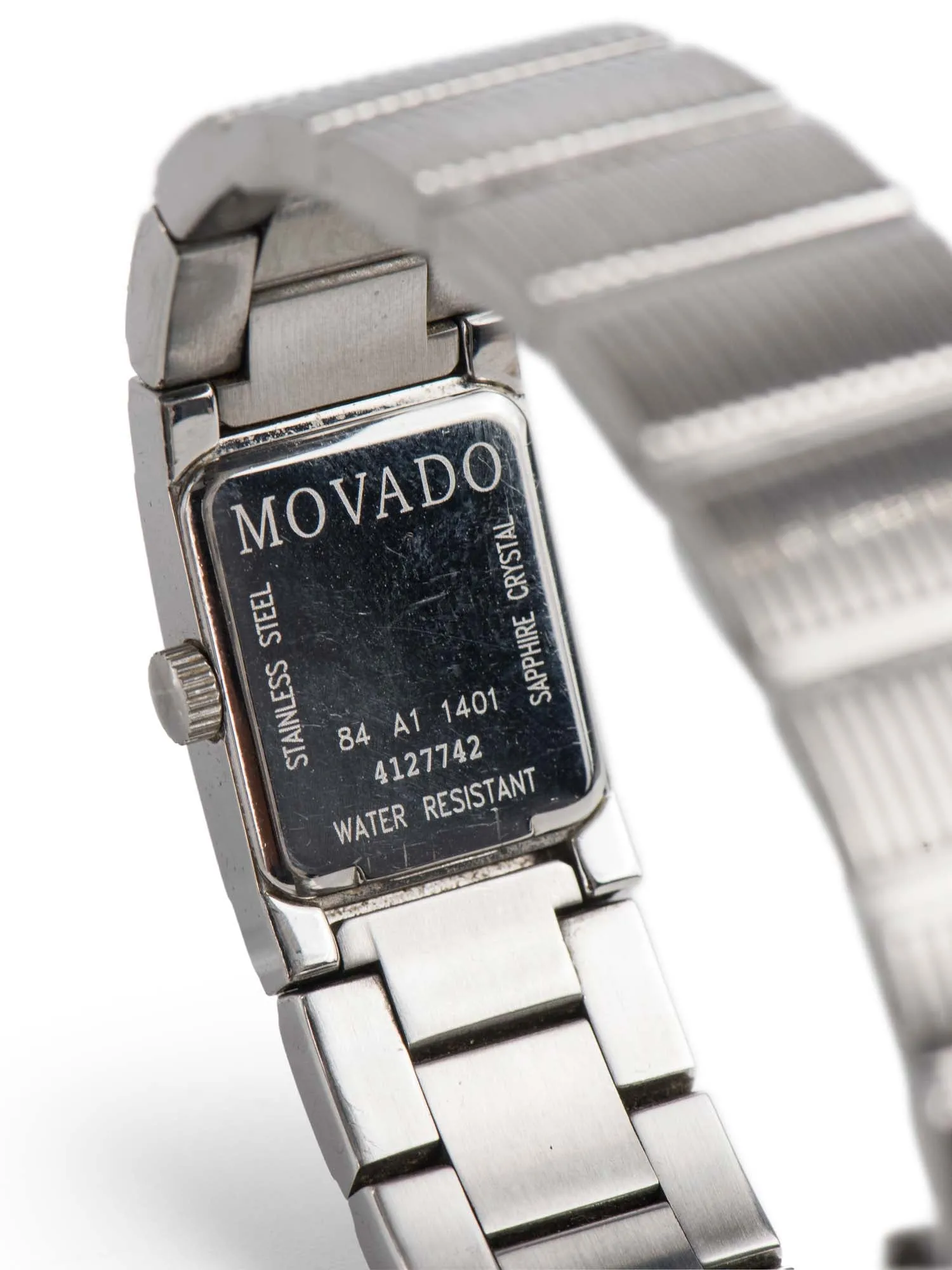 Movado Stainless Steel Pearl Watch