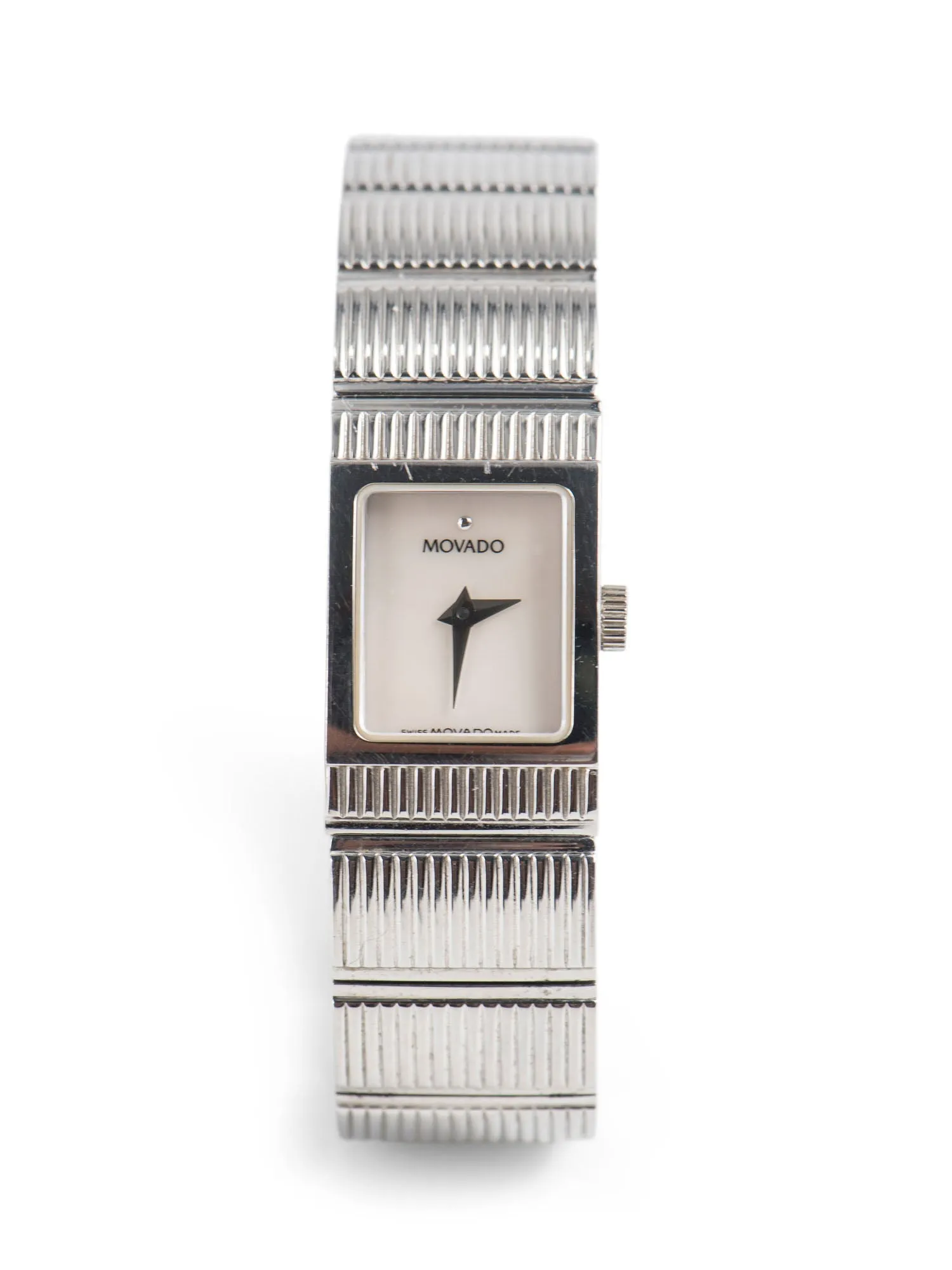 Movado Stainless Steel Pearl Watch