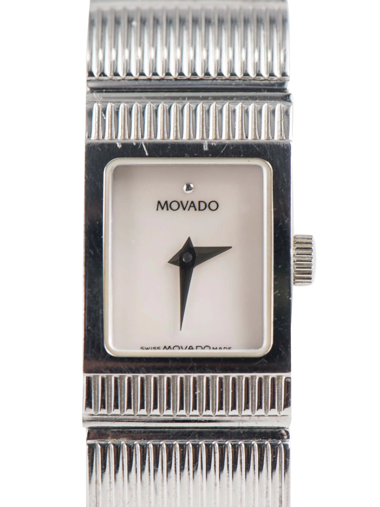 Movado Stainless Steel Pearl Watch