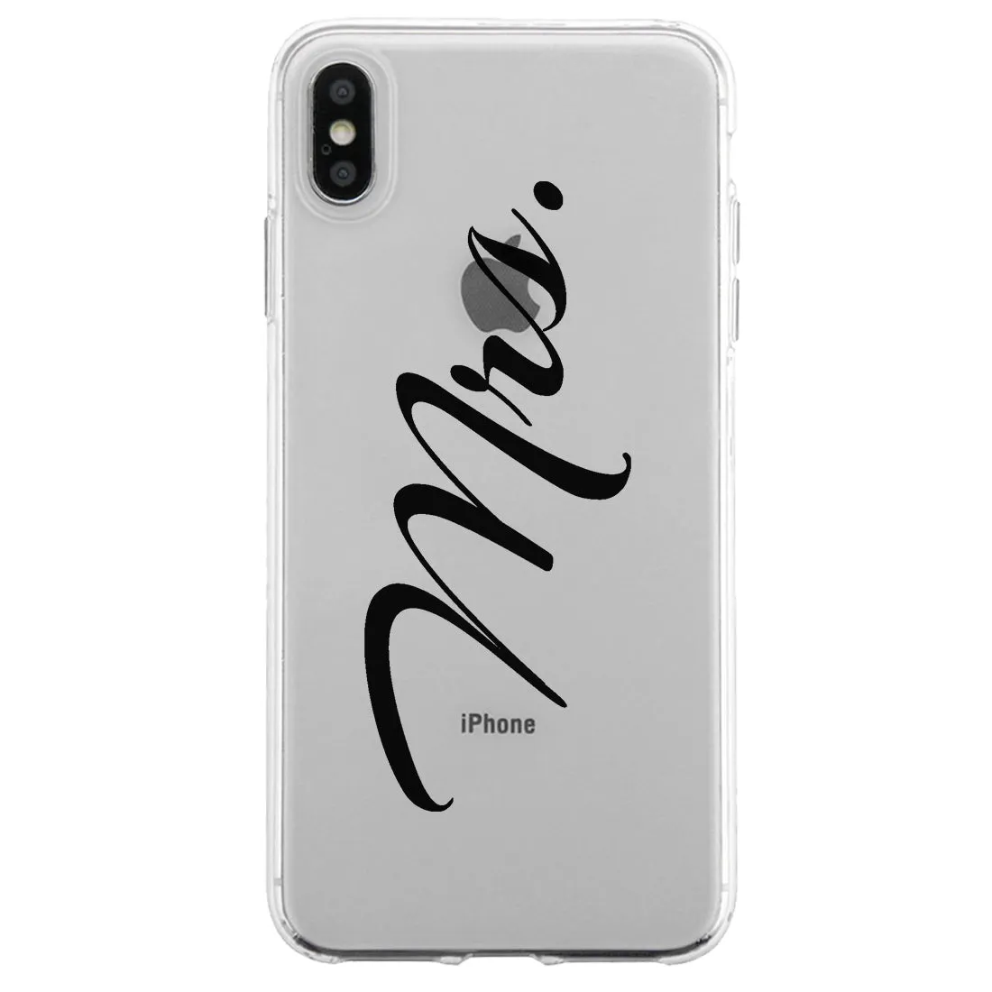 Mr. And Mrs. Couple Matching Phone Cases Charming Anniversary Gift