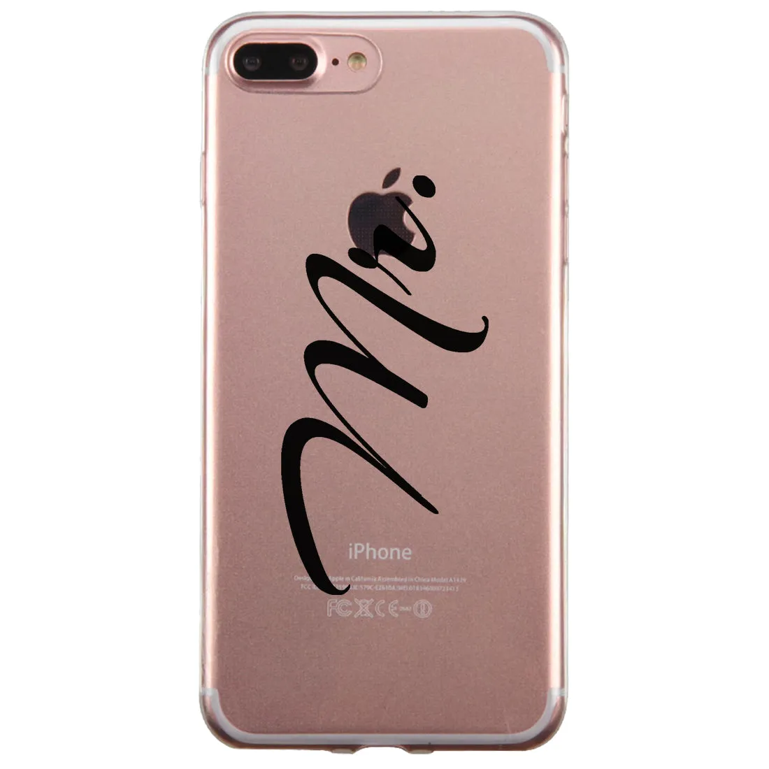 Mr. And Mrs. Couple Matching Phone Cases Charming Anniversary Gift