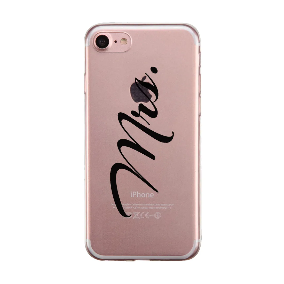 Mr. And Mrs. Couple Matching Phone Cases Charming Anniversary Gift