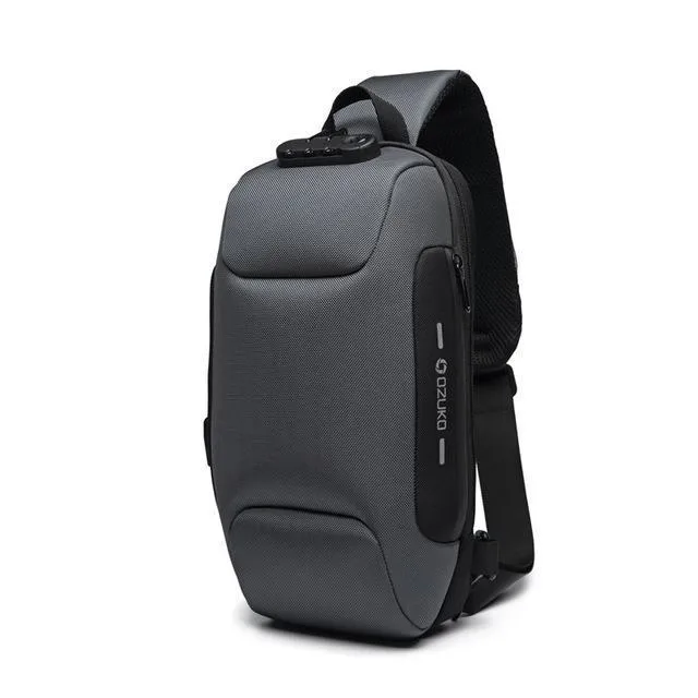 Multi-function Anti-theft Waterproof Crossbody Bag for Men