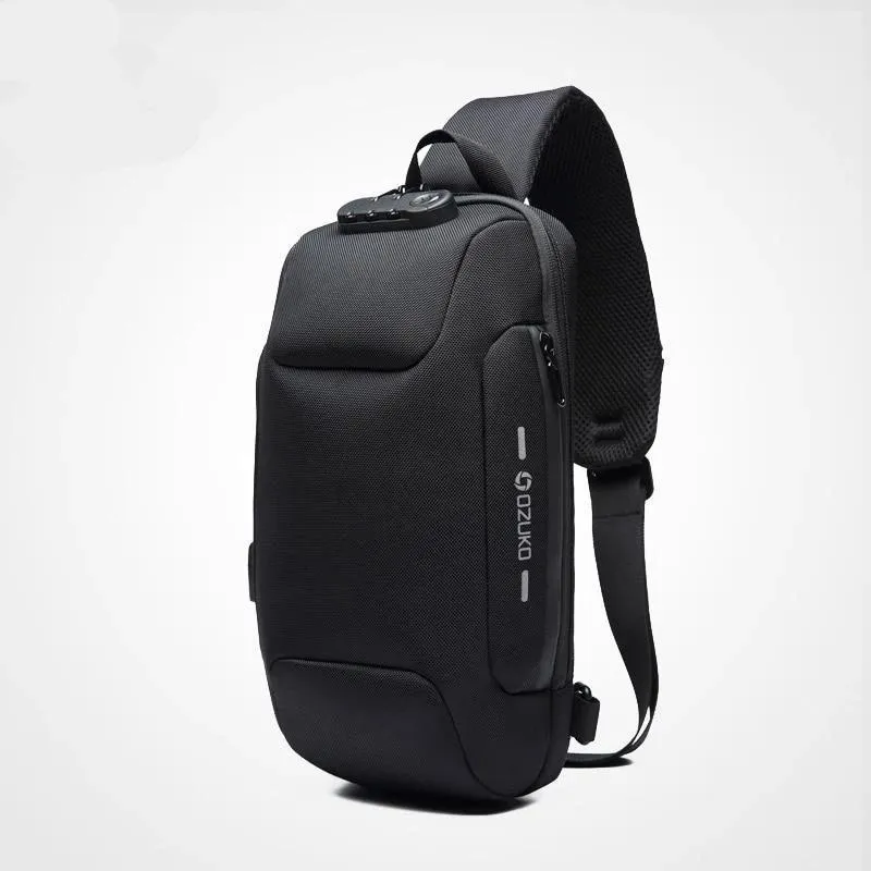 Multi-function Anti-theft Waterproof Crossbody Bag for Men