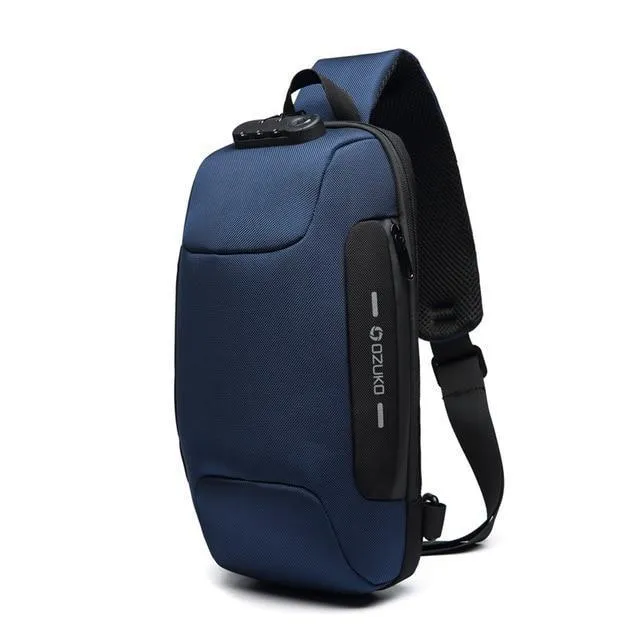 Multi-function Anti-theft Waterproof Crossbody Bag for Men