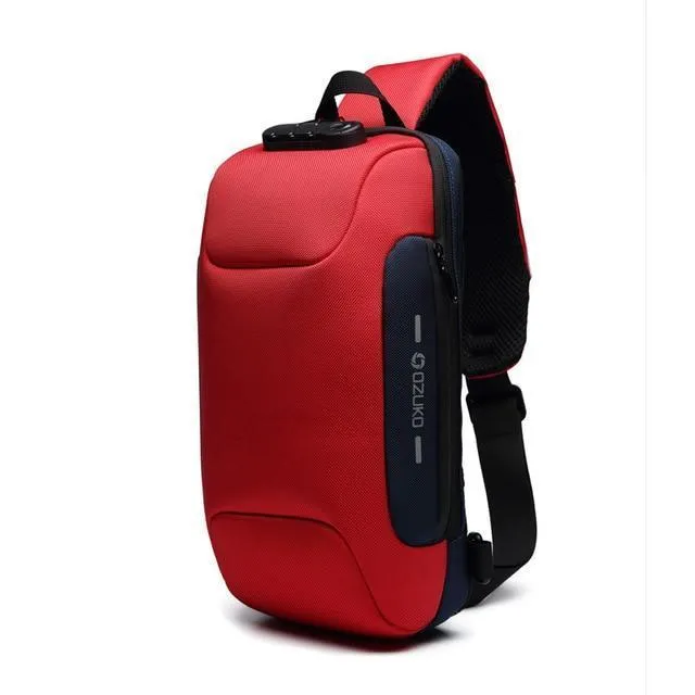 Multi-function Anti-theft Waterproof Crossbody Bag for Men
