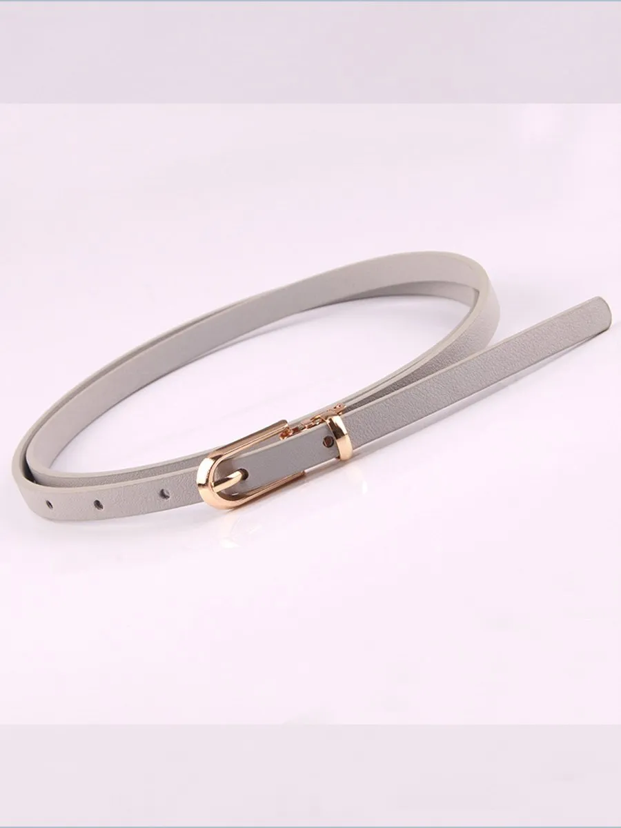 Multicolor Decorative Buckle Belt